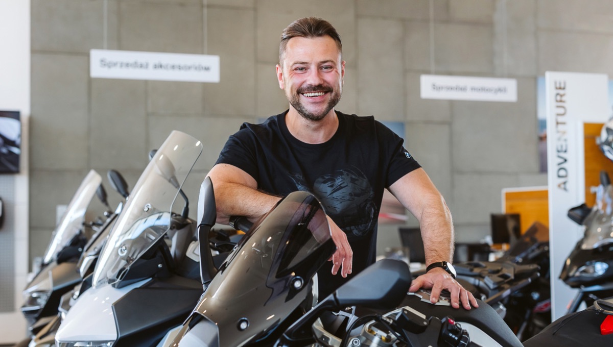 Szymon Rozynek Kierownik działu BMW Motorrad