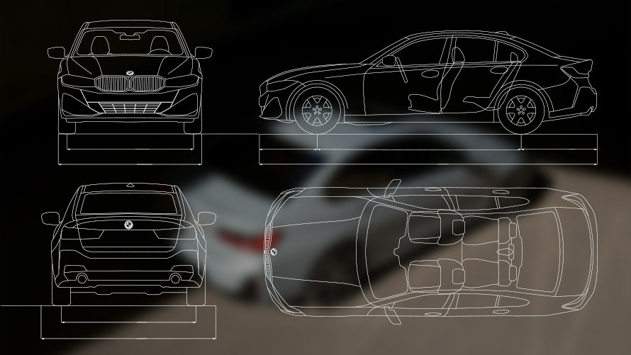DANE TECHNICZNE NOWEGO BMW SERII 3 LIMUZYNA.